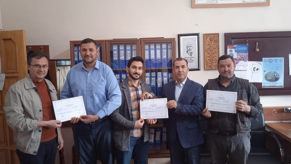 KULA HALK EĞİTİMİ MERKEZİNDEN ARICILIK BELGESİ