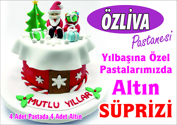 Özliva Pastanesinden Bir İlk
