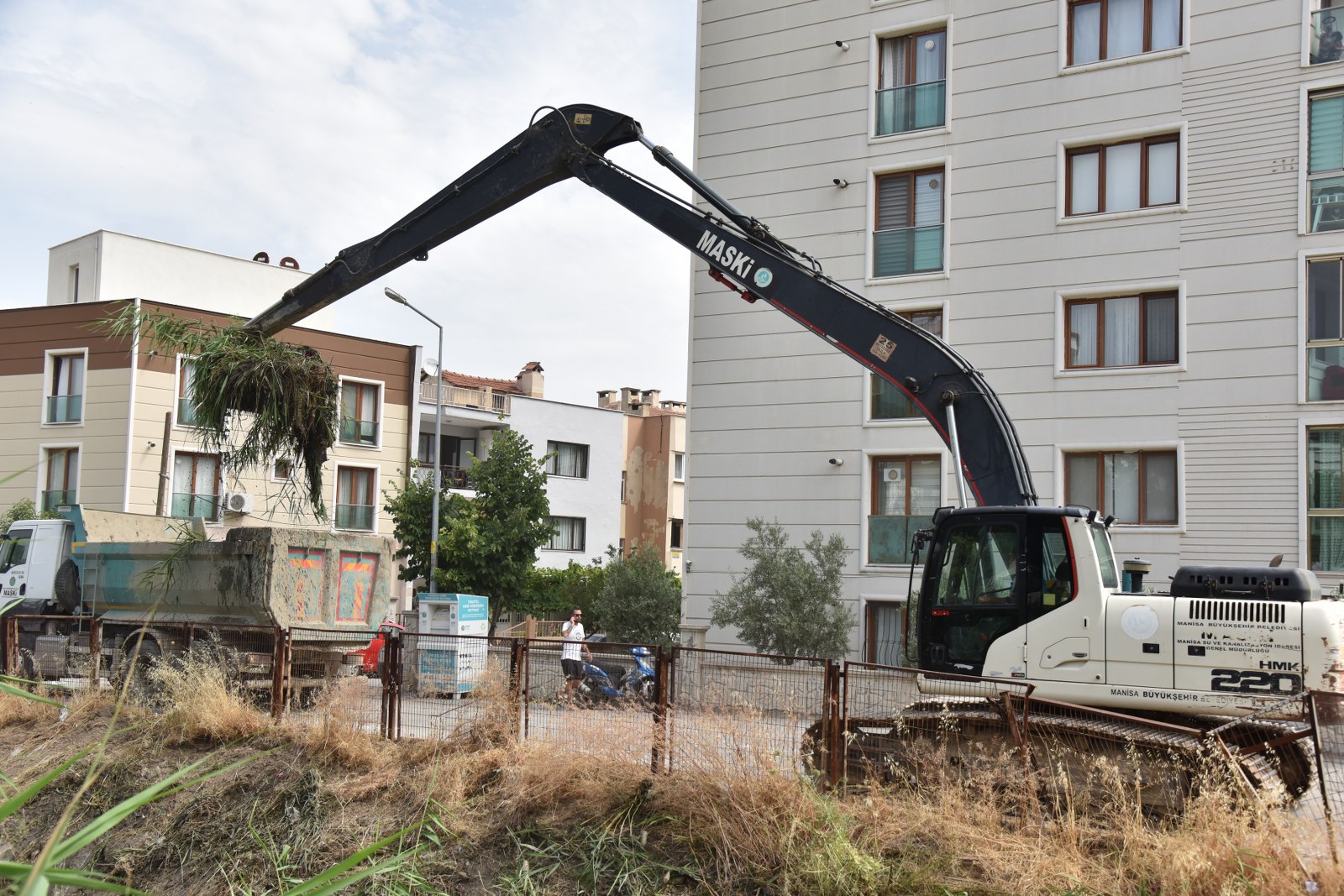 17 Kilometrelik Sulama Kanalı Temizlendi