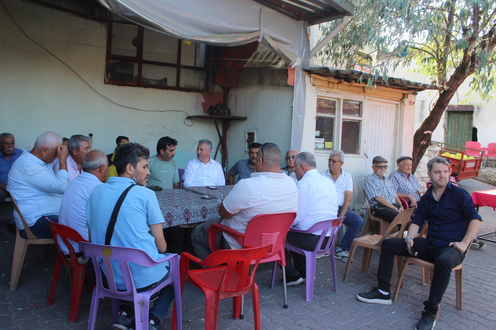 Doç.Dr Özdağ Salihli’de temaslarda bulundu