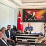 ANAHTAR PARTİ EMNİYET MÜDÜRÜ AKTAY’I   ZİYARET ETTİ