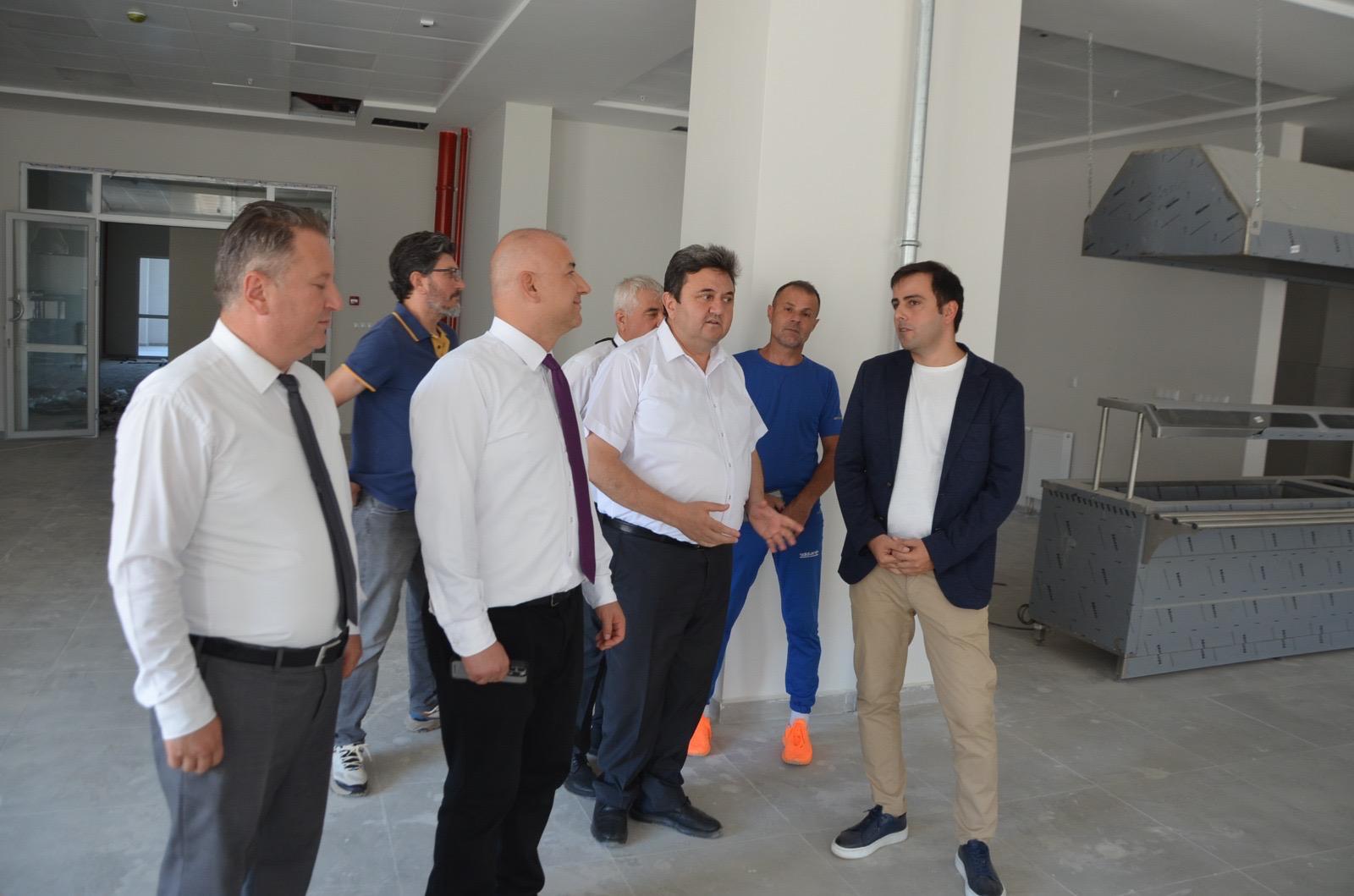 KAYMAKAM ALTUNTAŞ KYK YURDUN DA İNCELEMELERDE BULUNDU