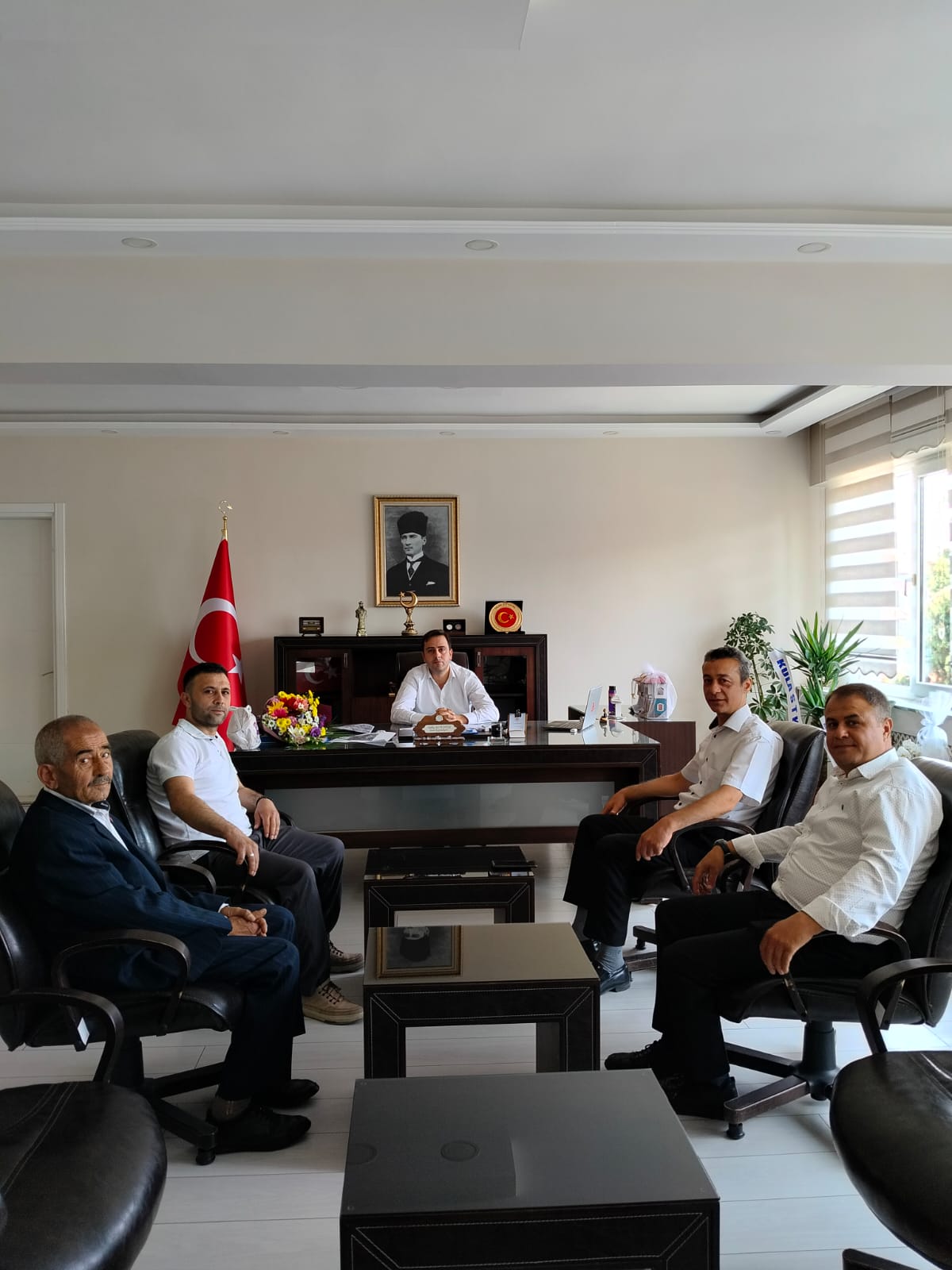 İYİ PARTİDEN KAYMAKAMA ZİYARET