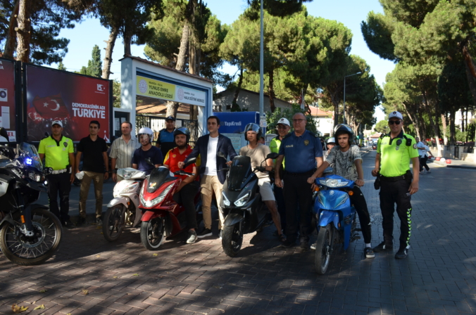 KASK UYGULAMASINDA SON HAFTA ÖNCE BİLGİLENDİRİLECEK