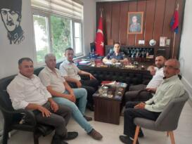 İYİ PARTİDEN İLÇE JANDARMAYA ZİYARET