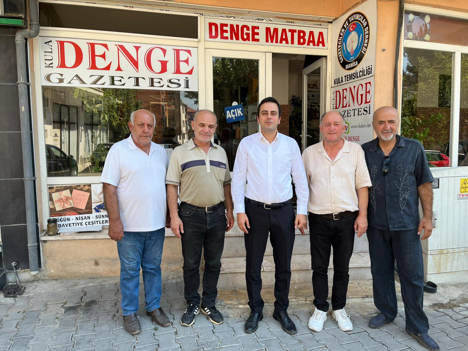 KAYMAKAM TALHA ALTUNTAŞ GAZETEMİZİ ZİYARET ETTİ