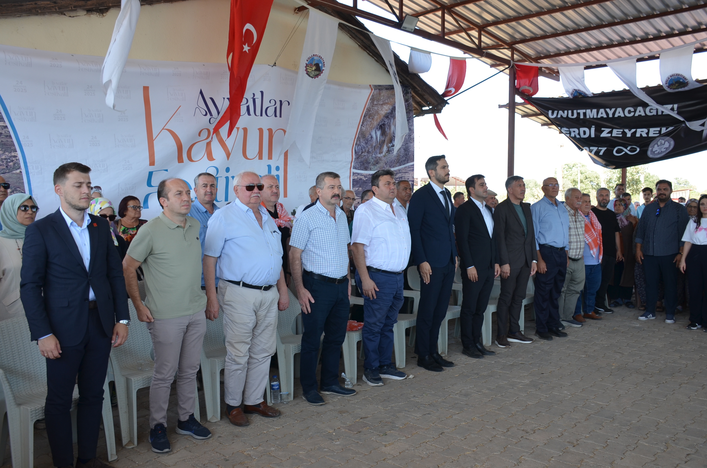 KULA AYVATLAR MAHALLESİ’NDE KAVUN FESTİVALİ COŞKUSU